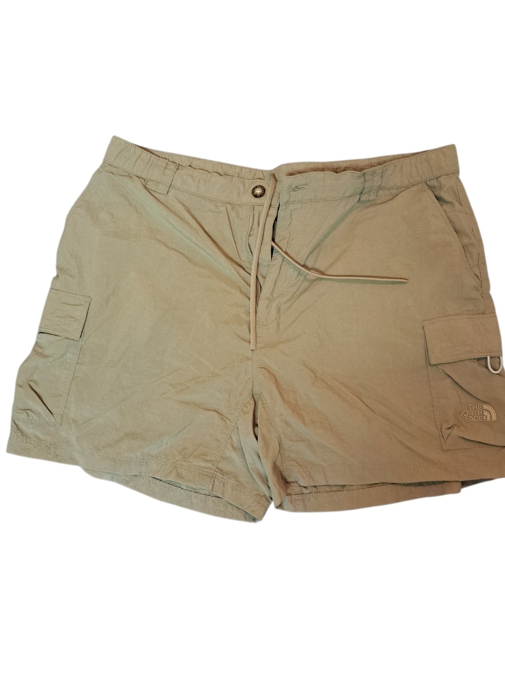The North Face Women’s Large Cargo Hiking Shorts Khaki Nylon